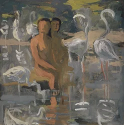 Flamingos, ca 1913-15